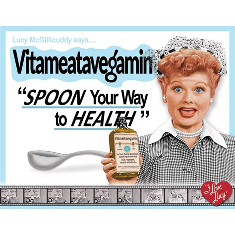 Vitameatavegamin Label Printable